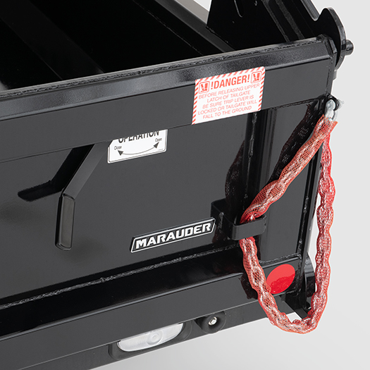 Single-Lever Drop-Down Tailgate Release 